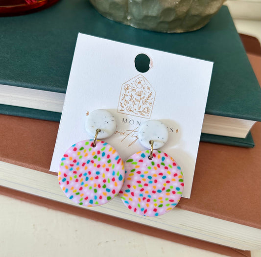 Confetti Clay Earrings