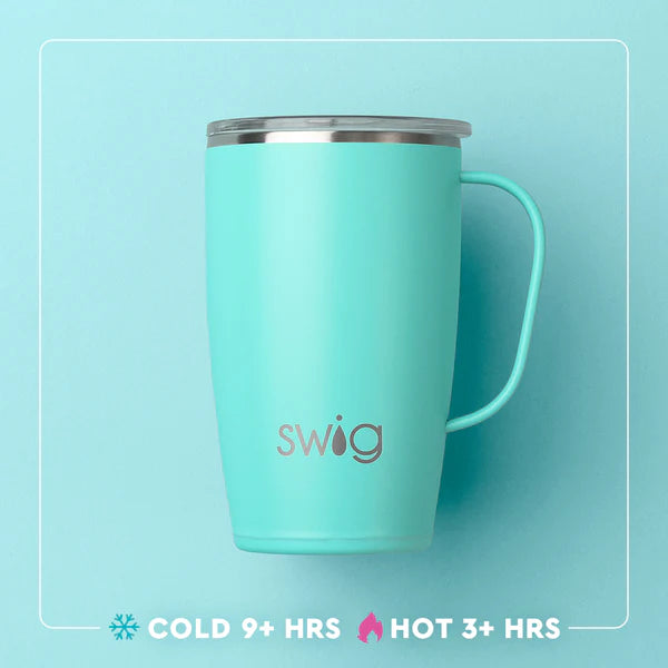 Bourbon Barrel 18 oz Travel Mug