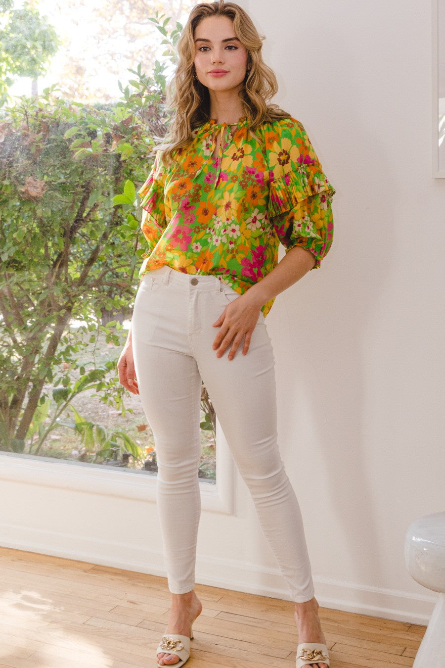 Kitt Floral Top