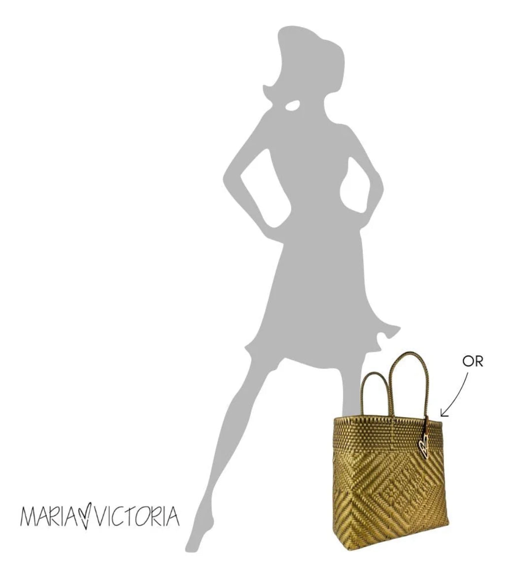 Maria Victoria Glow Bronze OR Tote