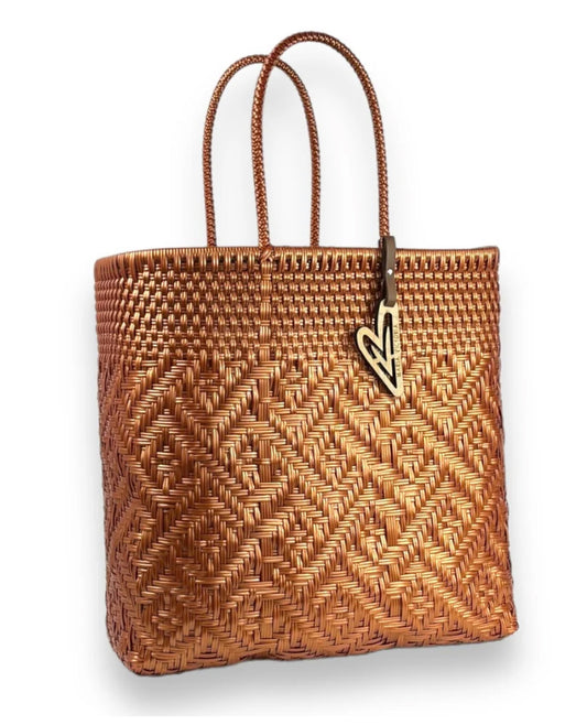 Maria Victoria Glow Bronze OR Tote