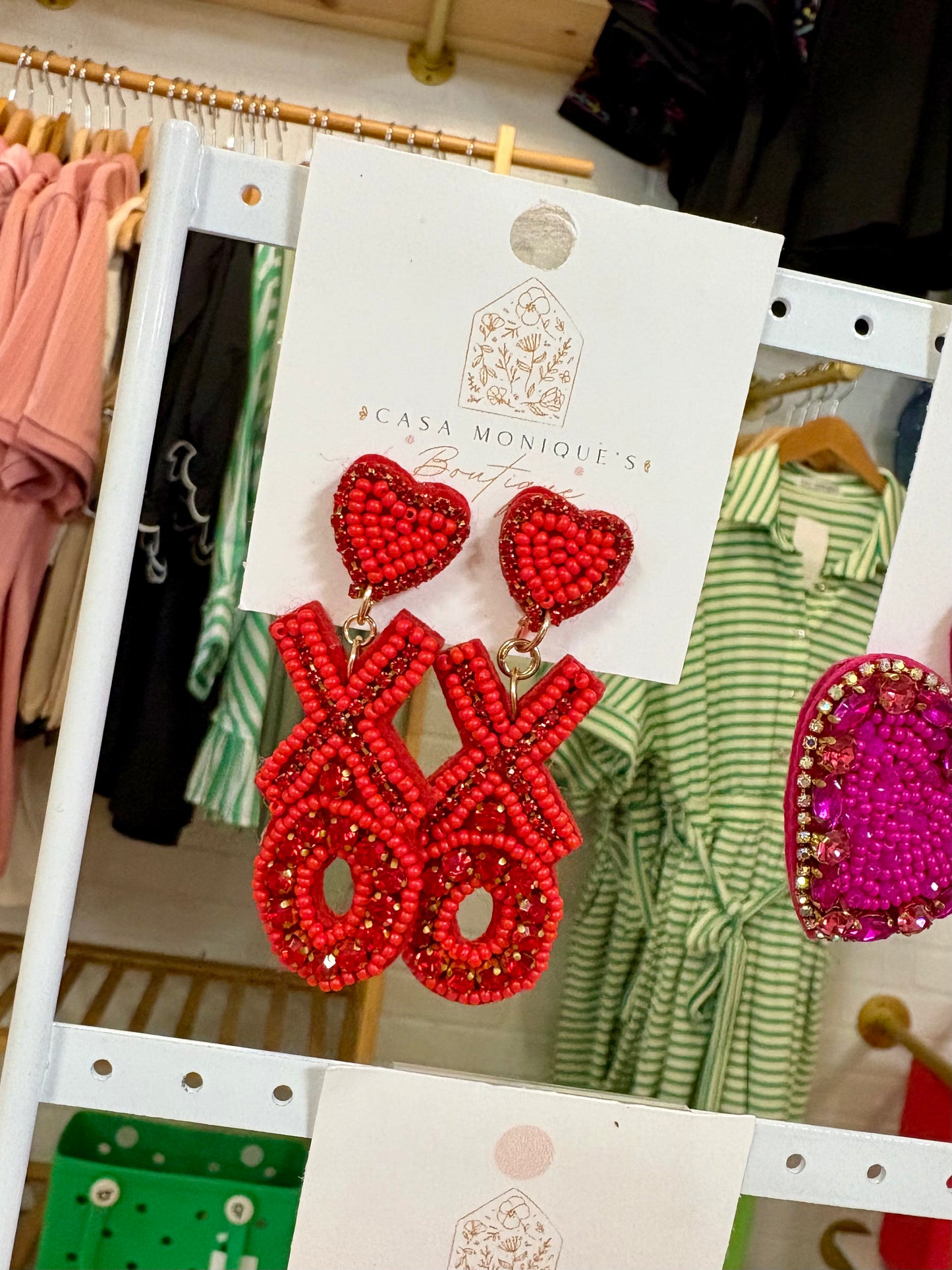 XO Valentine Earrings