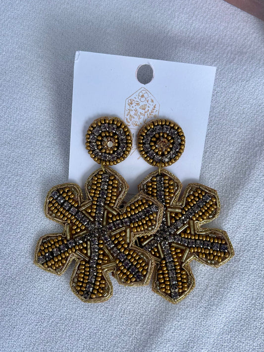 Snow Day Snowflake Earring