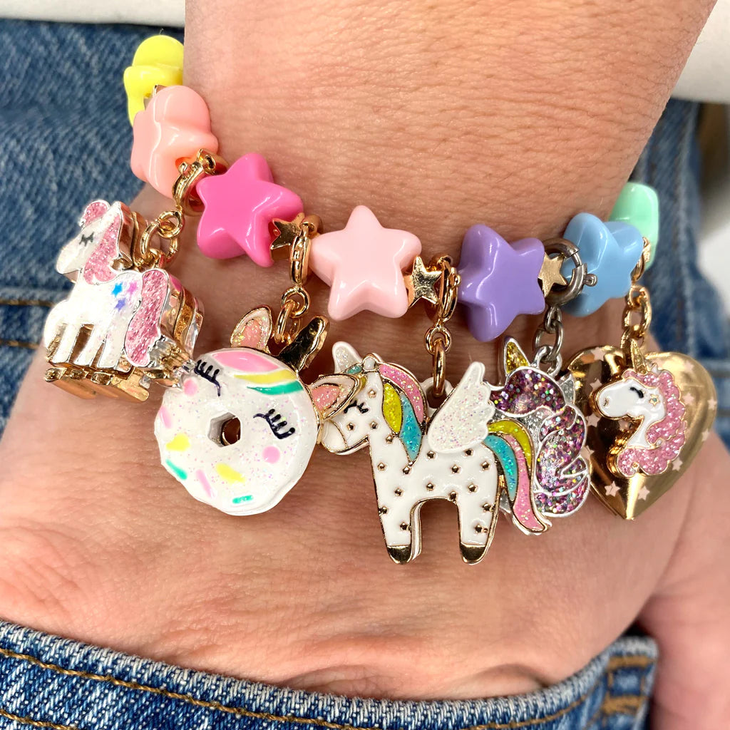 Unicorn Donut Charm
