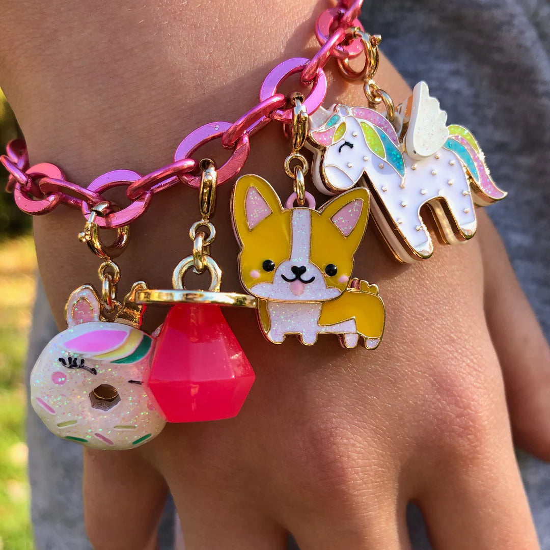 Unicorn Donut Charm