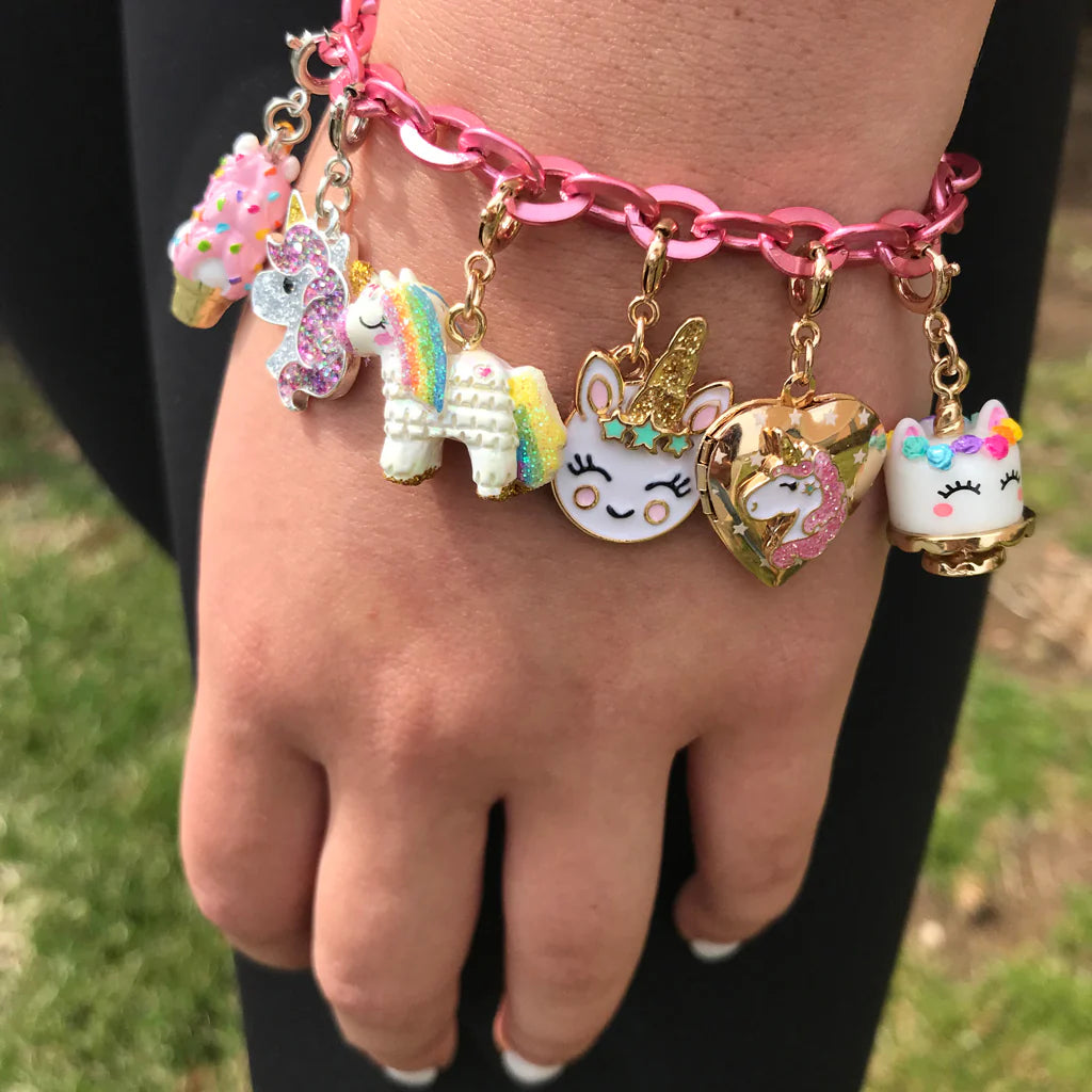Unicorn Smiley Charm