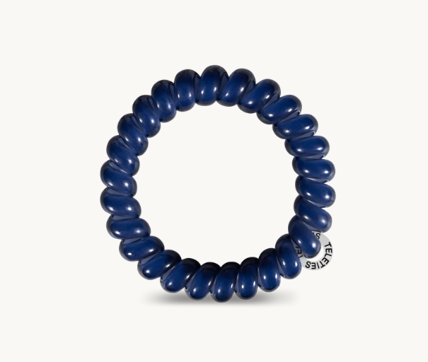 Nantucket Navy Hair Ties