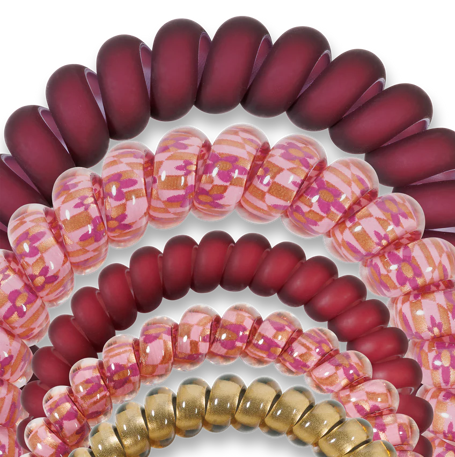Burgundy Bliss Mix Pack Hair Ties