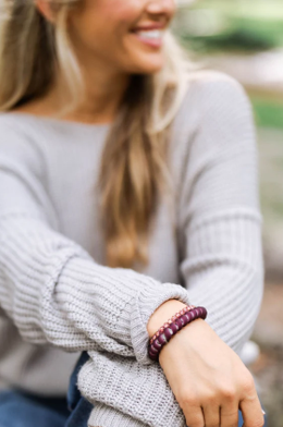 Burgundy Bliss Mix Pack Hair Ties