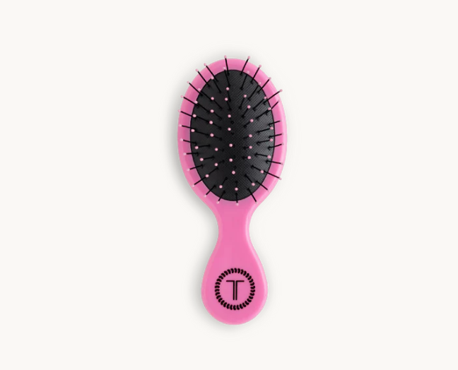 Teleties Pink Mini Hair Brush