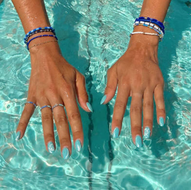 Pura Vida Dainty Surfrider Double Layer Bracelet