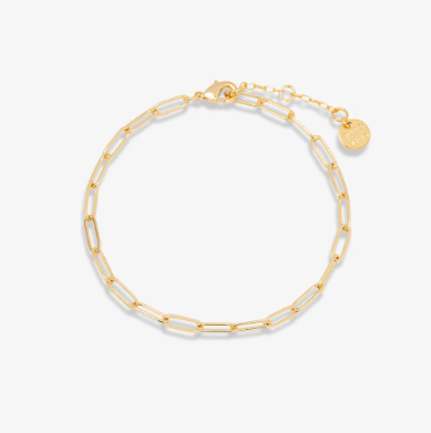 Pura Vida Harper Paperclip Chain Bracelet