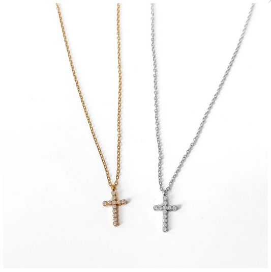Shiloh Simple Cross Necklace