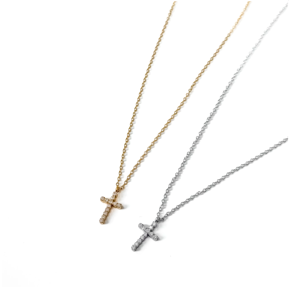 Shiloh Simple Cross Necklace