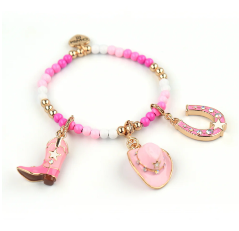 Gold Cowboy Boot Charm
