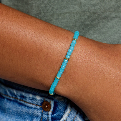 Pura Vida Surfrider Aqua Stretch Bracelet