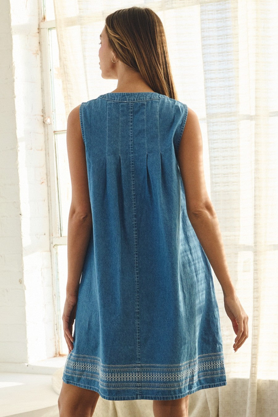 Denim Diva Mini Dress