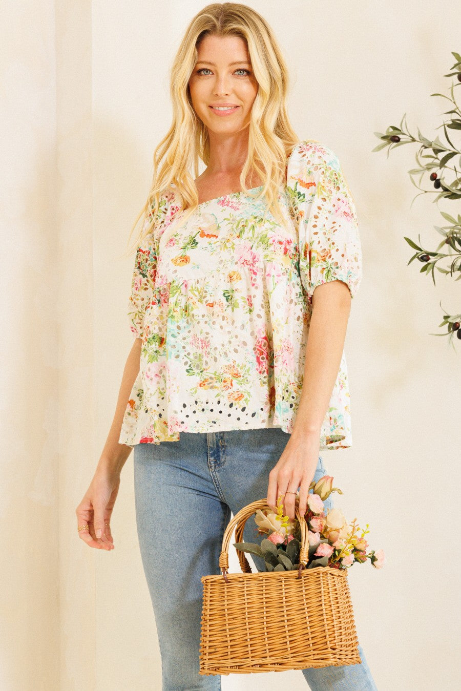 Blossom Lace Top