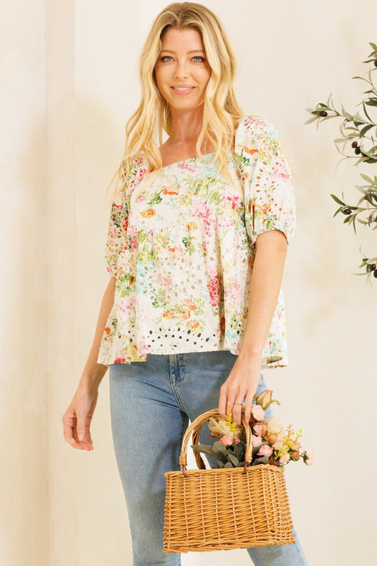 Blossom Lace Top