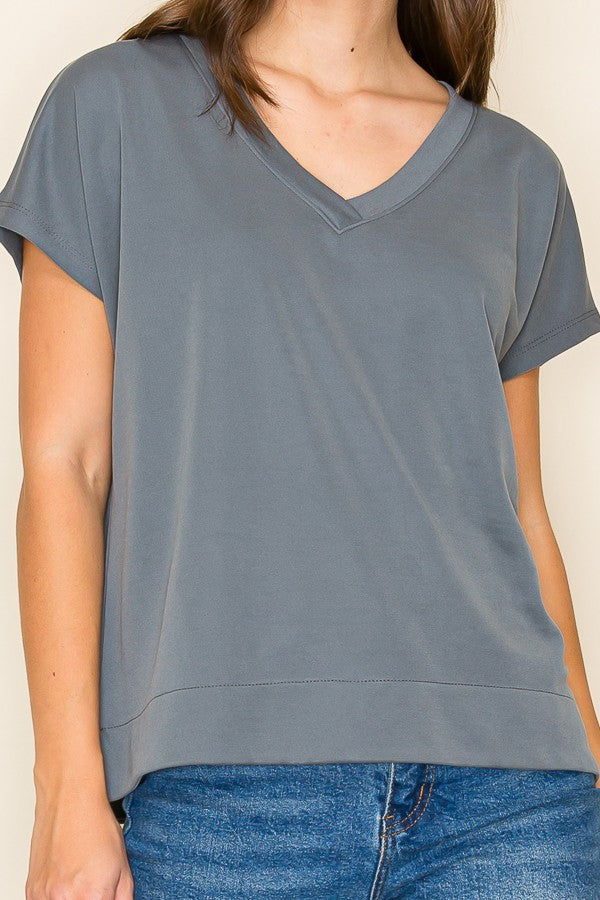Sadie V-neck Lounge Top
