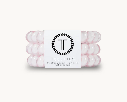 Rose Water Pink Hair Ties