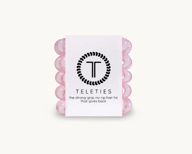 Rose Water Pink Hair Ties